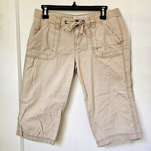 Aeropostale utility khaki capris (7/8)